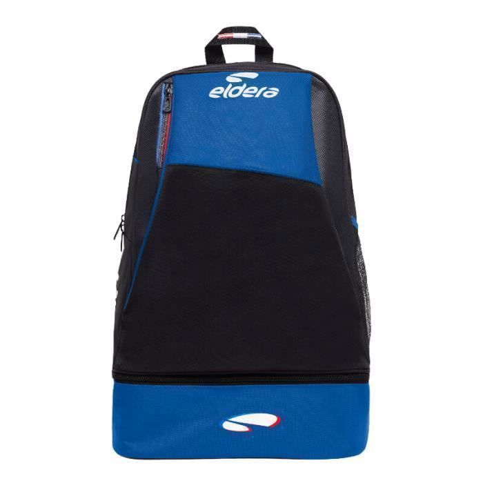 Sac à dos - LINE SHOP - Eldera 3 Boules Royal-Noir - Compartiment mousse boules - Polyester - 44x30x22 cm