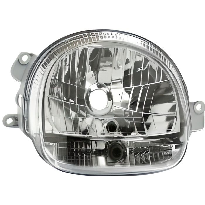 PHARE RENAULT TWINGO 2 PHASE 1 03/2007 A 11/2011 PASSAGER DROIT H4 CHROME