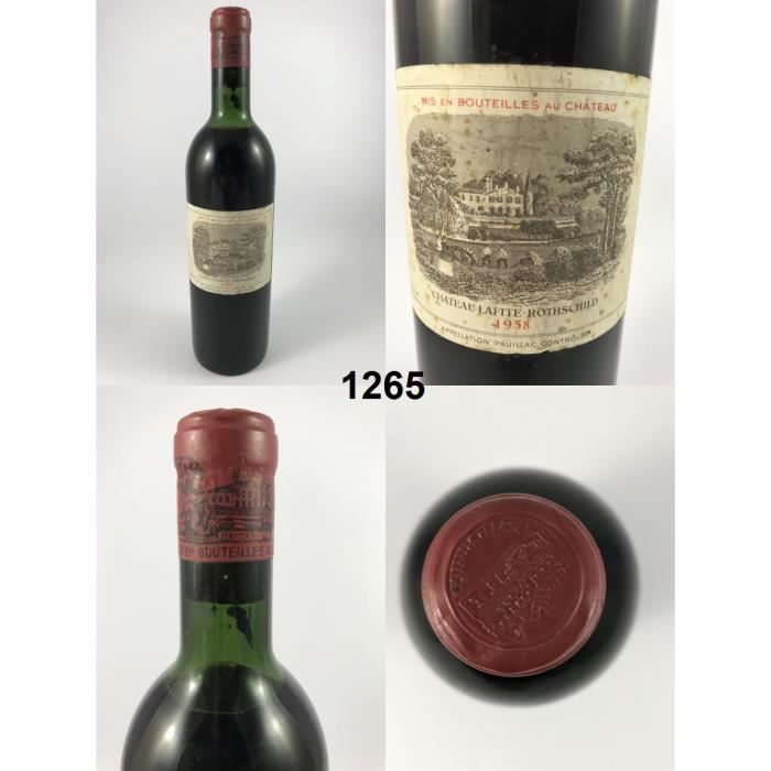 LE BON NUMERO - Page 16 Chateau-lafite-rothschild-1958-ndeg-1265-paui