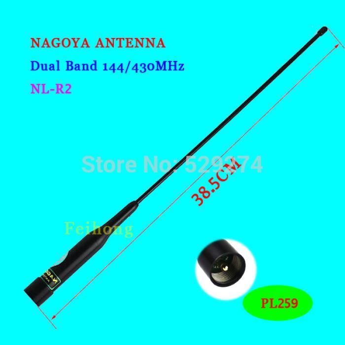 Pl259 Bibande Vhf + Uhf 144 / 430 Mhz Antenne Pour Voiture Bus Mobile Ham  Radio Nagoya Nl - R2 - Achat / Vente antenne auto-moto Pl259 Bibande Vhf +  Uhf 14 - Cdiscount