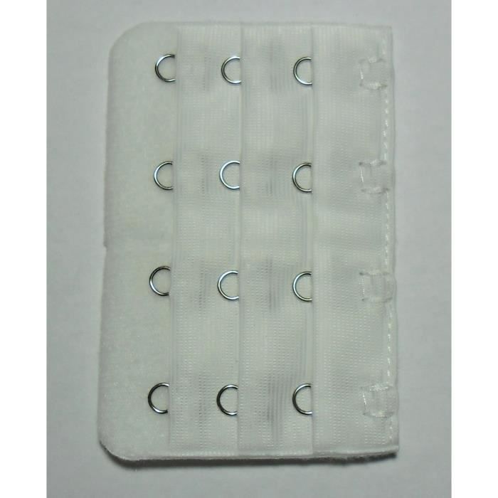 Rallonge De Soutien-gorge 20 Mm PRYM - 3 Crochets, Blanc, Pour Ajuster La Taille