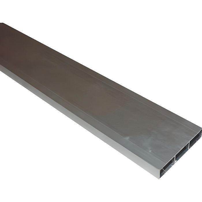 Règle de maçon en aluminium brut DUVAL BILCOCQ - Larg.100 x Épais.18 x Tôle  1.2 mm - Long. sur mesure - Cdiscount Bricolage