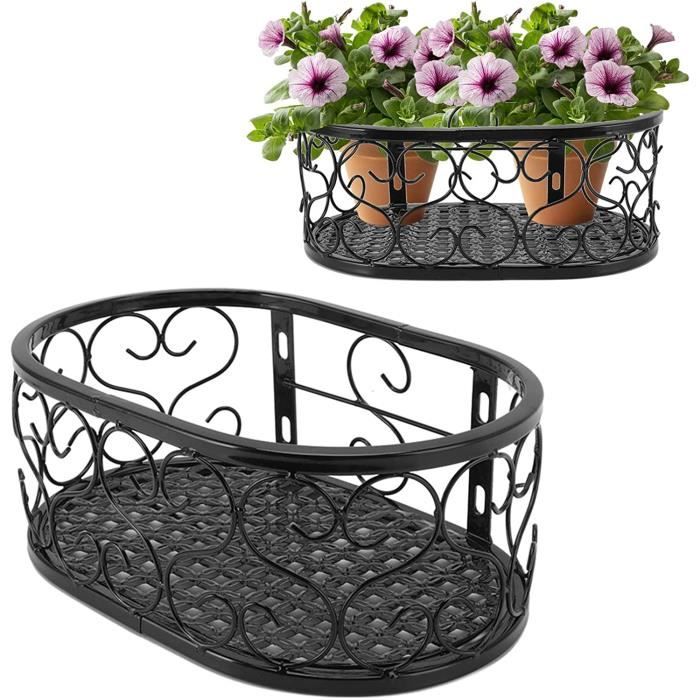 Support Pot De Fleurs Métal Géométrique Nordique – Grand Modèle Design Pour Plantes Intérieur