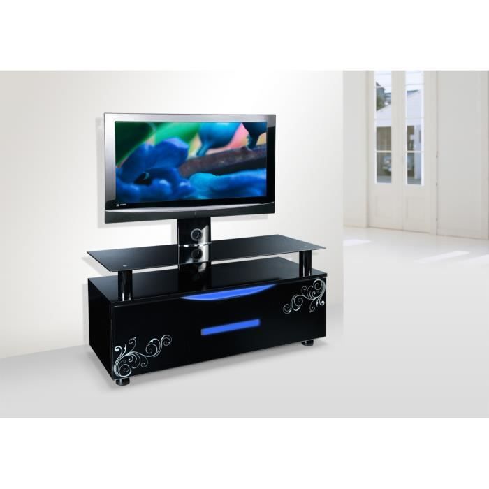 meuble tele pas cher noir