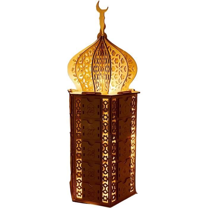 Calendrier de l'Avent du Ramadan - Calendrier du compte à rebours -  Décoration du