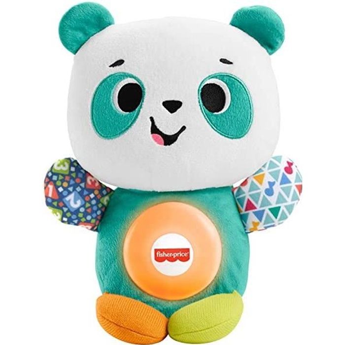 Linkimals Andrea Le Panda Peluche Bebe Interactive D Apprentissage Jouet Sons Et Lumieres Version Francaise 9 Mois Et Plus Grw7 Cdiscount Jeux Jouets