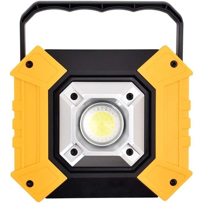 Lampe De Travail Portable À Led 10W, Lampes De Travail Rechargeables ...