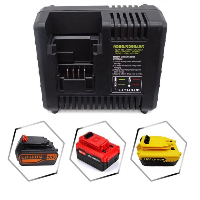Chargeur de batterie au lithium PCC690L FMC609L LBXR20 20V 3A pour