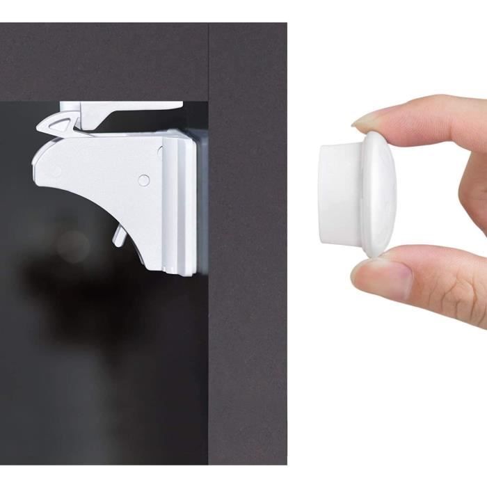 Bloc Porte Securite Bebe 12 Serrures 3 Cles Newlemo Bloque Porte Bebe Magnetique Installation Facile En Quelques Secondes Auc Cdiscount Bricolage