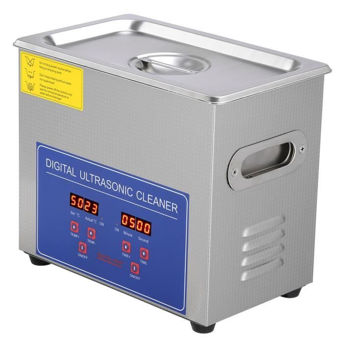 10L Nettoyeur à ultrasons en acier inoxydable Equipement ultrasonique  numérique avec panier - Cdiscount Electroménager