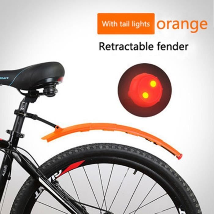 Garde-Boue de vélo rétractable vélo Garde-Boue Ensemble Vélo