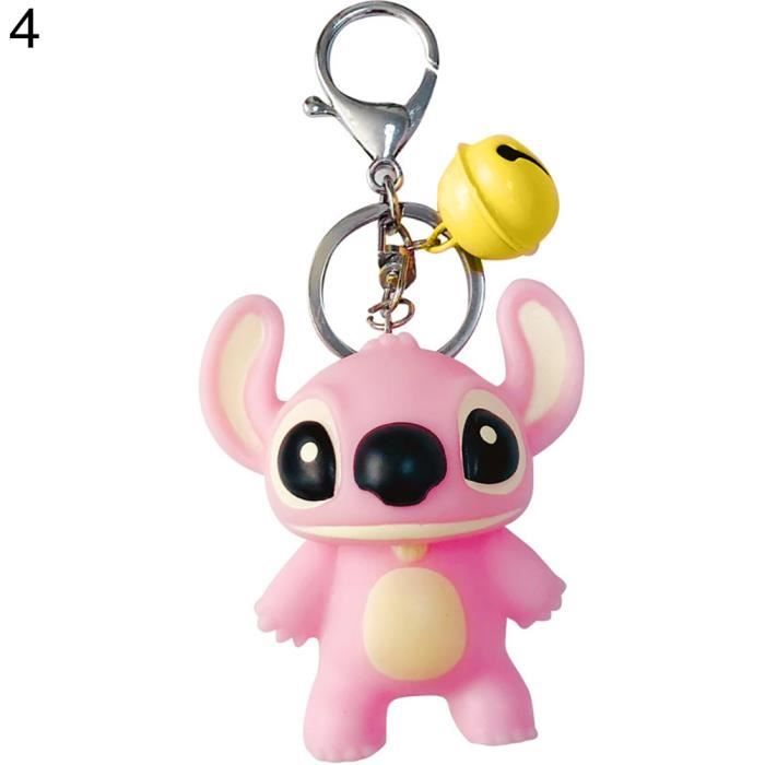 Unisexe Mignon De Bande Dessinee Poupees Stitch Keychain Porte Cles Sac A Main Pendentif Decor 4 Cdiscount Bagagerie Maroquinerie