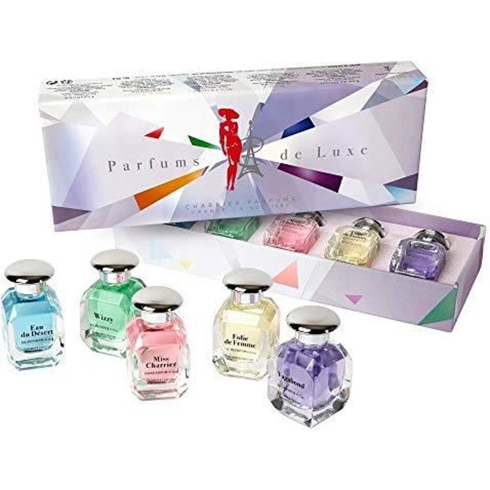 Charrier Parfums Coffret De 5 Eaux De Parfum Luxe Miniatures Total 60 Ml Pl5 Achat Vente Coffret Cadeau Parfum Charrier Parfums Pl5 Cdiscount