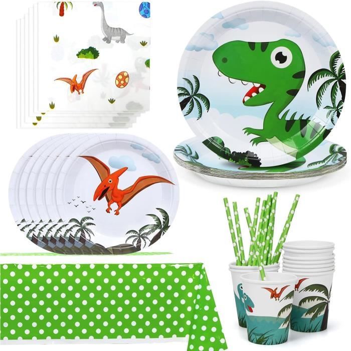 Cemtetnech Lot De 41 Fournitures De Fête Prénatale éléphant Rose, Comprenant 20 Assiettes, 20 Serviettes Et 1 Nappe, Utilisées Pour La Décoration De Fête D'anniversaire éléphant