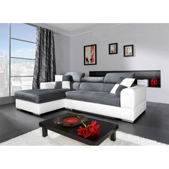 Polyuréthane Canapé Avis Canape Madrid I Cuir Pu Microfibre Angle Gauche Achat Vente