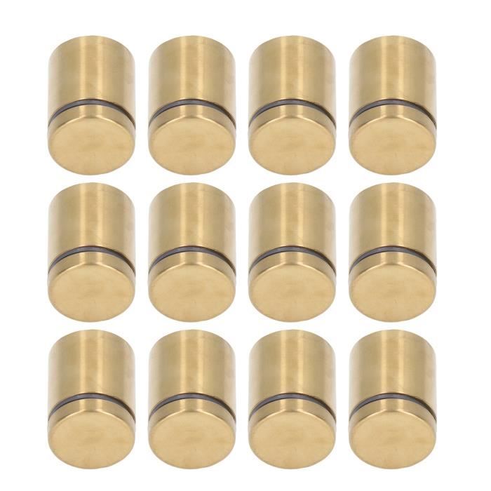 4pcs goupilles de fixation publicitaire en acier inoxydable creux