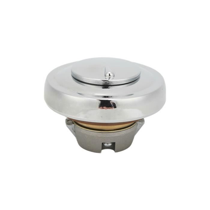 Bouchon De Réservoir D'Essence Avec Clé En Acier Inoxydable - Universel Pour Scooter Et Moto - 2 Clés Fournies