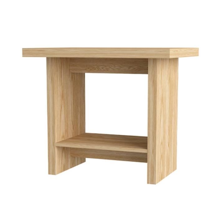 table de chevet - concept usine - vienna - style scandinave - 1 niche - blanc