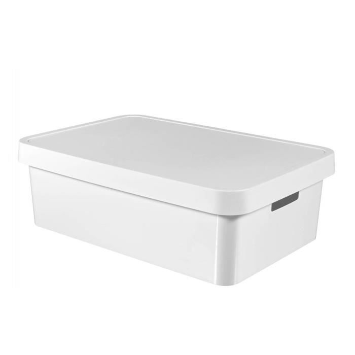 10x 15x 18 100 Sacs de transport en plastique robuste bleu et blanc 16 mu White