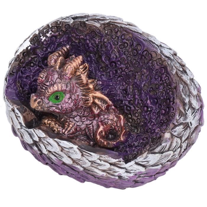 Décoration Bureau Fantasy Cadeau Original Œuf De Dragon En Résine Cristal Prevessel - Sculpture Décoration - Socle Présentation - 10.5x8.5cm - Cadeau Fantaisie Décoration Bureau Fantaisie Décoration Bureau Fantasy Cadeau Original Œuf De Dragon En Résine Cristal Prevessel - Sculpture Décoration - Socle Présentation - 10.5x8.5cm - Cadeau Fantaisie Décoration Bureau Fantaisie