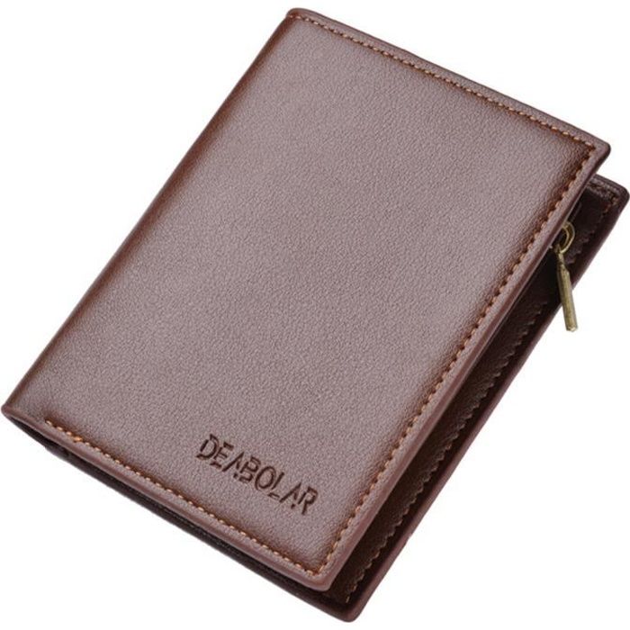 DUYAER® Tout En Un Portefeuille Homme Portefeuille Cadeau Pour Homme