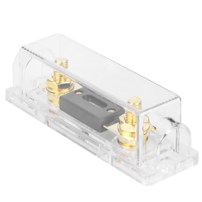 Lot De 20 Porte-Fusibles PCB Transparents - Pour Fusibles 5x20mm, Bornes Double