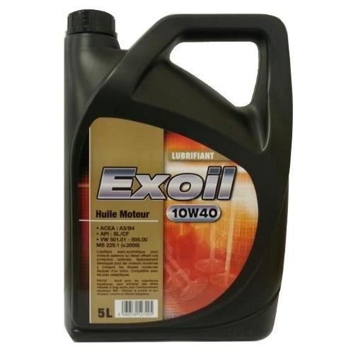 EXOIL Huile Auto 10W40 5L