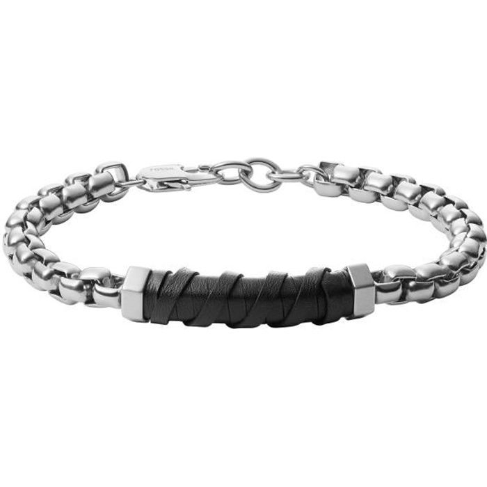 Bracelet homme - FOSSIL - Bracelet Fossil Acier , - Achat/vente montre -  Soldes sur Cdiscount