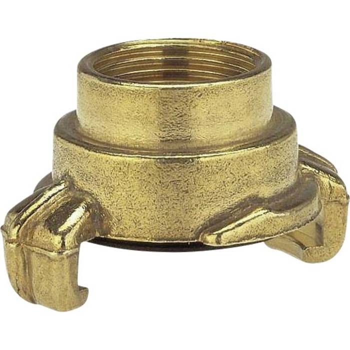 Raccord rapide - GARDENA - Filetage femelle en L - Laiton - Compatible filetage mâle - Arrosage jardin