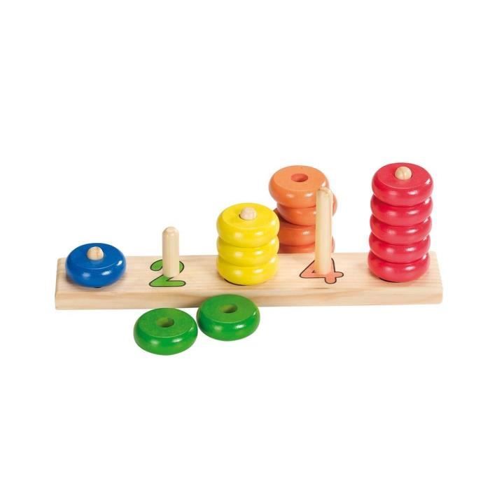 Goki - 2041786 - Formes À Trier Et À Empiler - Jeu De Tri ...