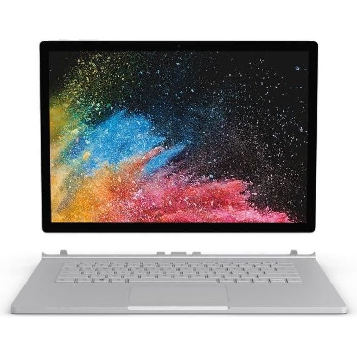Top achat PC Portable Microsoft Surface Book 2 Core i7 RAM 16 Go SSD 512 Go pas cher