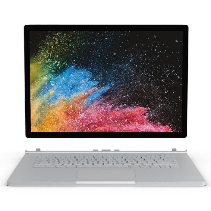 Microsoft Surface book 2 15" RAM 16 Go SSD
