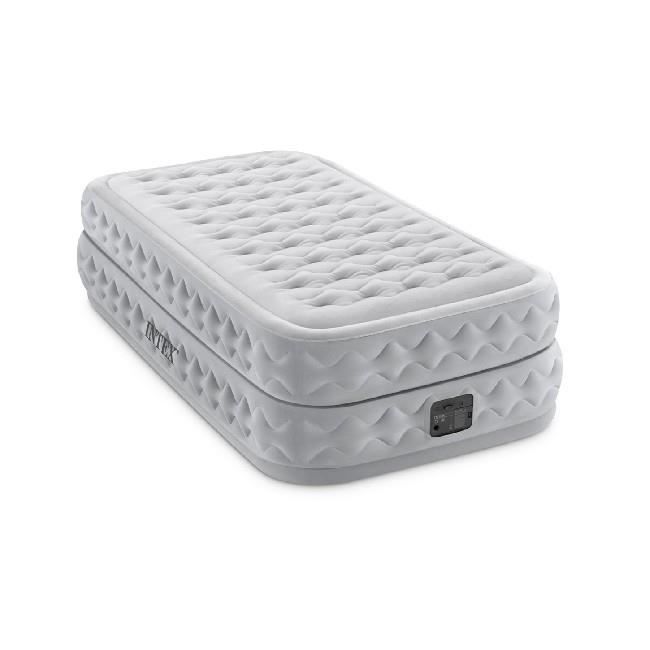 Matelas gonflable - INTEX - Supreme Air-Flow - 1 place - PVC - 99x191x51 cm