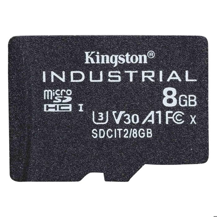 Carte mémoire - KINGSTON - Micro SDHC 8 Go - Classe 10 - Vitesse décriture 80MB/s - FAT32