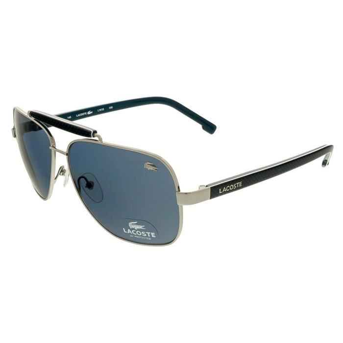 Lunettes de soleil LACOSTE homme modele L161S Achat Vente lunettes de soleil Homme Adulte Cdiscount