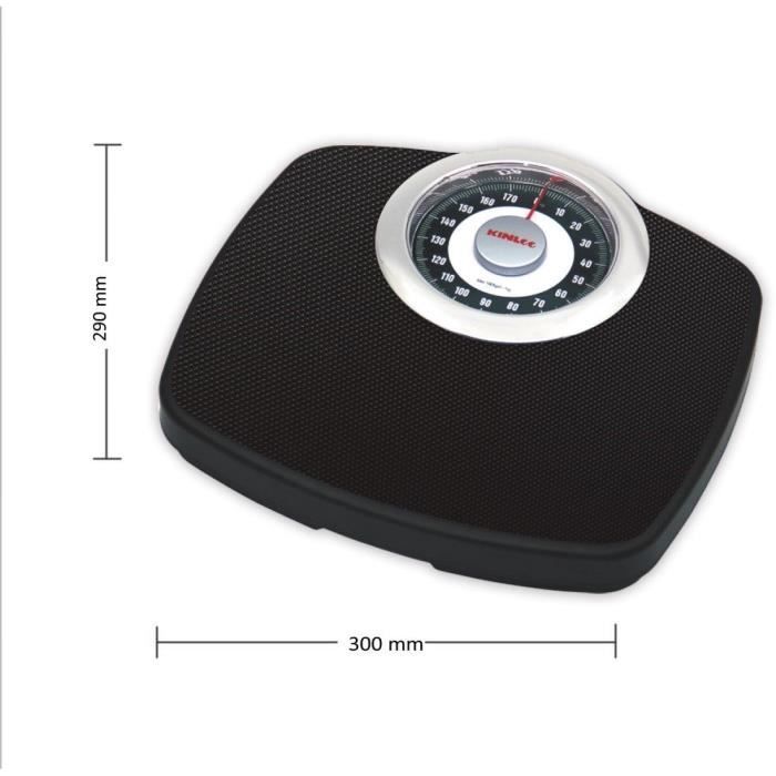 Balance Pèse-personne mécanique LITTLE BALANCE 8400 Confort 180, 180 kg / 1 kg, Grand écran, Compact