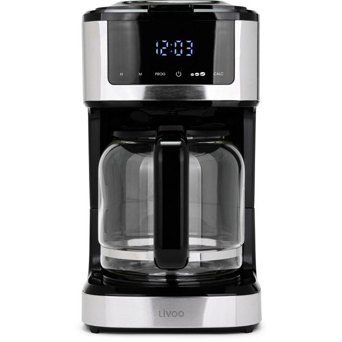 Cafetière Filtre LIVOO DOD208 – Programmable, 15 Tasses, 900 W - vue 4