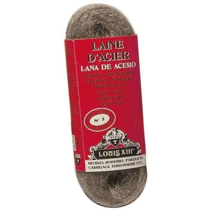 Laine d'acier pour décapage n°2 - 200 g