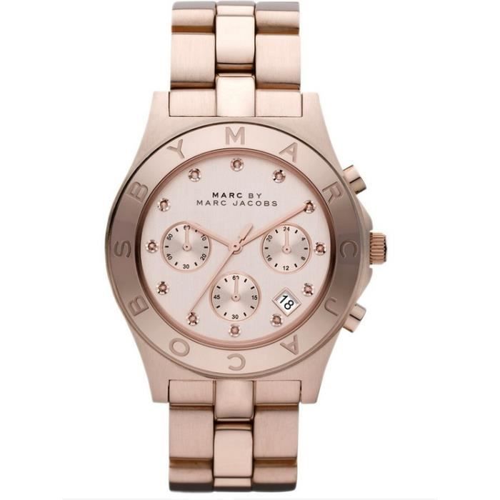 Montre marc top jacobs rose