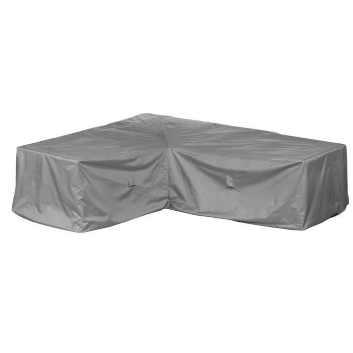 Housse de protection pour canapé dangle de jardin (asymétrique) 300 x 245 x 80 cm liens polyester tissé Oxford 600D couleur : Housse de protection pour canapé dangle de jardin (asymétrique) 300 x 245 x 80 cm liens polyester tissé Oxford 600D couleur :