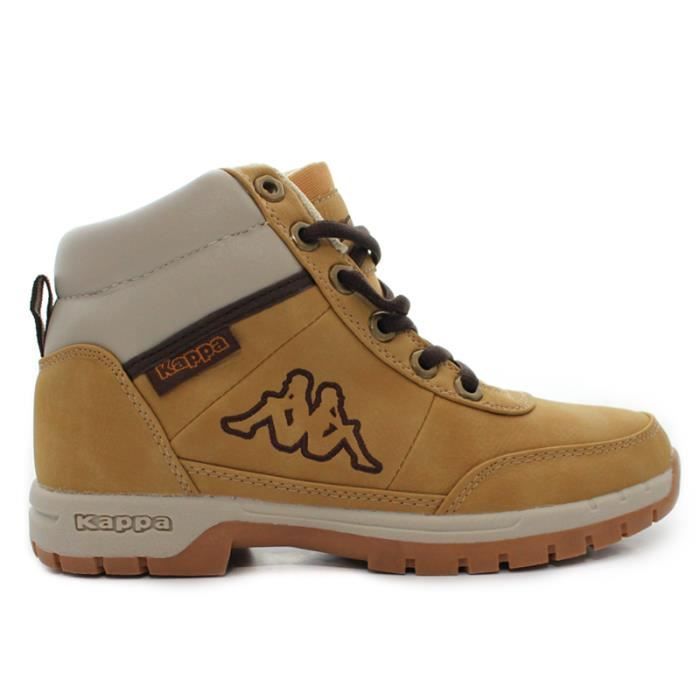 Baskets - KAPPA - Bright Mid - Beige - Enfant - Lacets