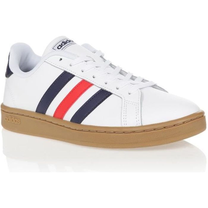 chaussure adidas bleu blanc rouge