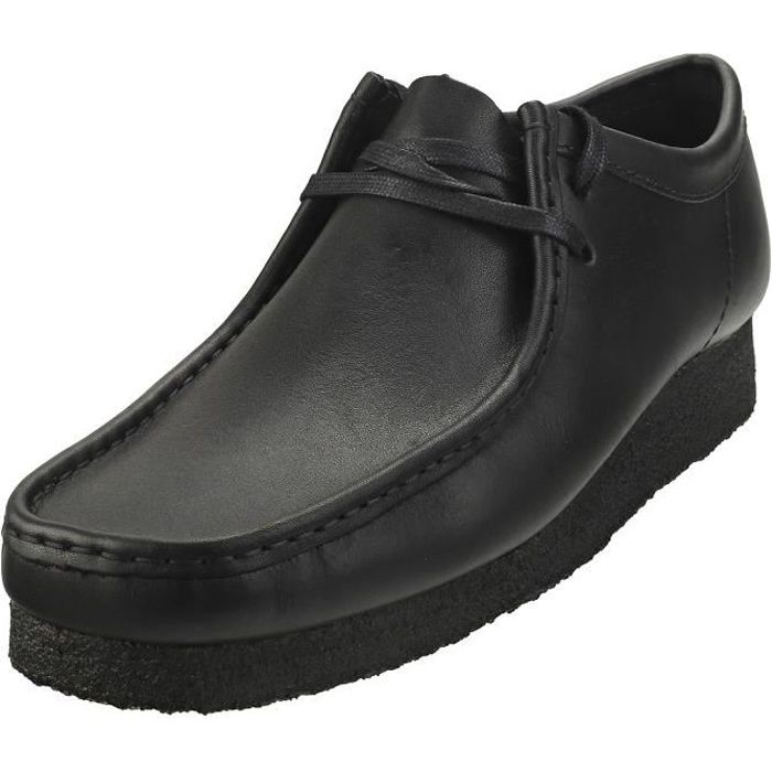 Clarks Originals Wallabee Chaussures Pour Homme Chaussures-Noir SDE Toutes Tailles