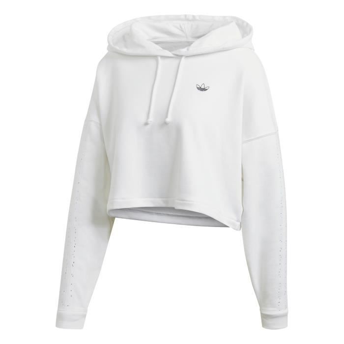 sweat adidas femme blanc