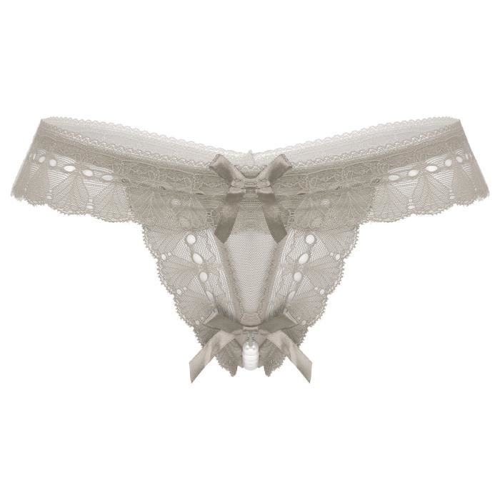 String Tanga Femme En Dentelle - Lingerie Fine Et Sexy, Neuf Avec étiquettes