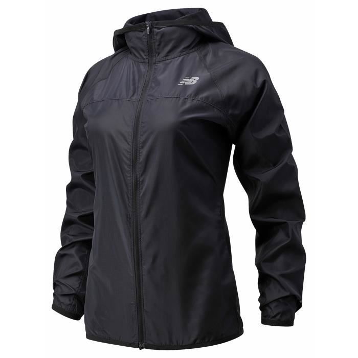 Coupe-vent femme New Balance Windcheater 2.0 - noir - XS - pour la course à pied