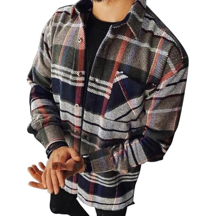 Veste a sales carreau bucheron