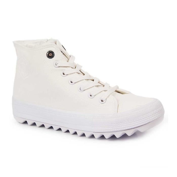 basket blanche etoile