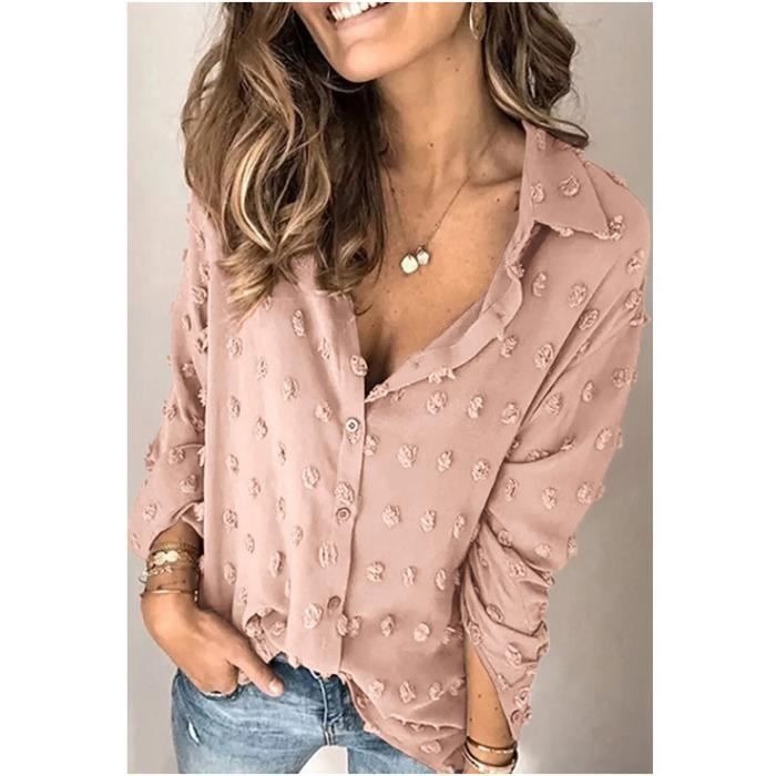 Claudia Colonna SHEIN LUNE Chemisier Du00e9contractu00e9 Et Simple