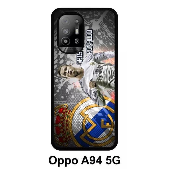 Coque Originale Oppo A94 5G - Silicone Antichoc Bleue
